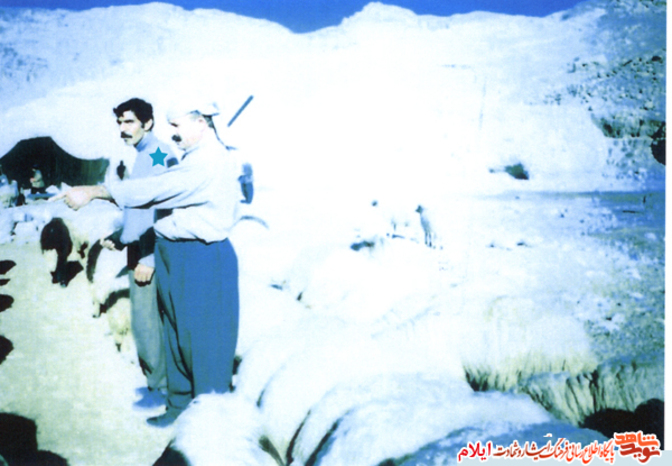  شهید علی دوستی از شهدای آذر ماه استان ایلام