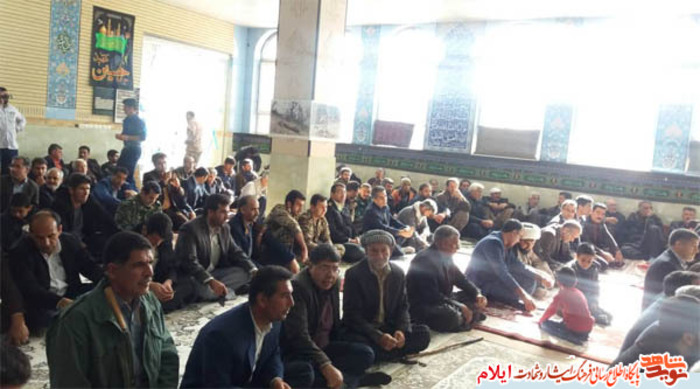 یادواره شهدای روستای بخش کلی کلی شهرستان سیروان