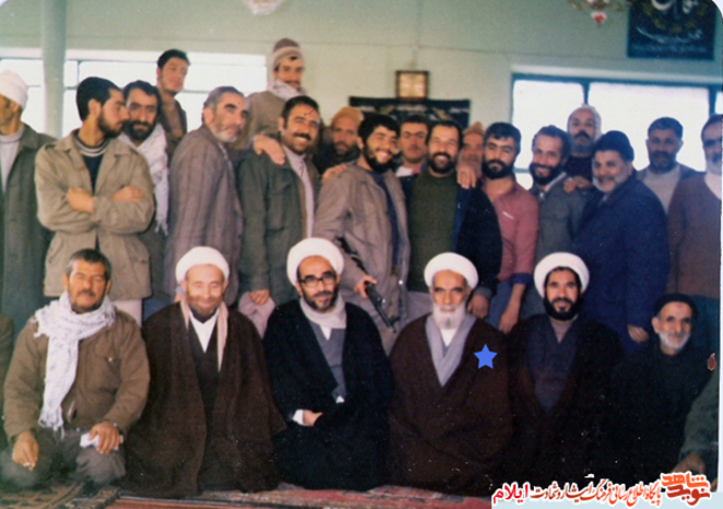 آیت اله حیدری ایلامی از روحانیون مبارز دوران انقلاب و دفاع مقدس 