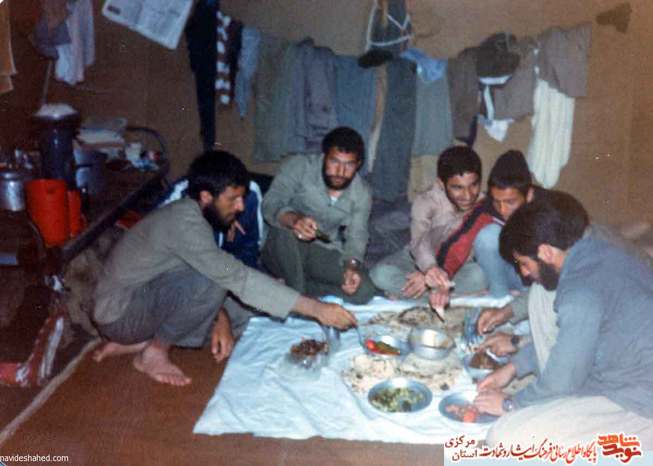 از چپ: محمود مرادی - حمدالله ابراهیمی - هادی آهنگرانی - غلامرضا افشار
