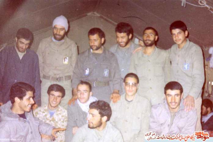 شهیدان تصویر: شهید اصغر رجایی - شهید حسین غیاث آبادی - شهید غلامرضا رجبی - شهید قدرت الله مظفری - شهید بهرام گودرزی