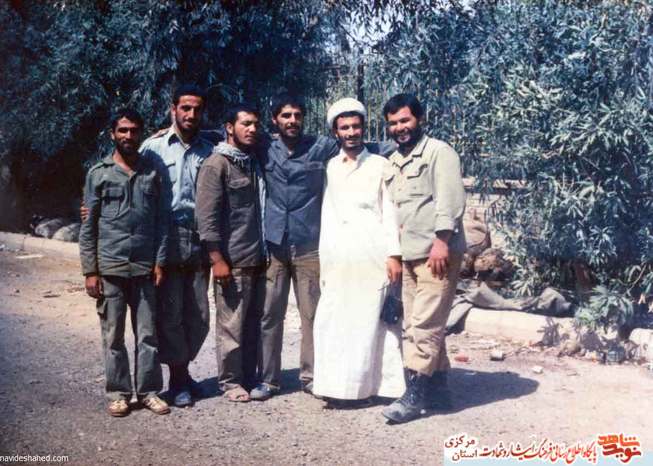 دشت عباس سال 1361رزمندگان لشکر 17