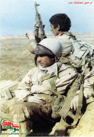 شهید خدامراد صحراگرد دهکردی، عملیات بدر