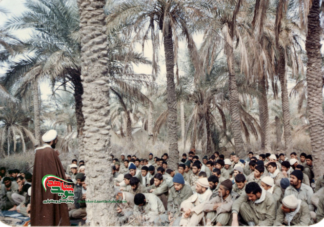 پاسدار شهید آیت الله ترکی هرچگانی و شهدا و رزمندگان دیگر