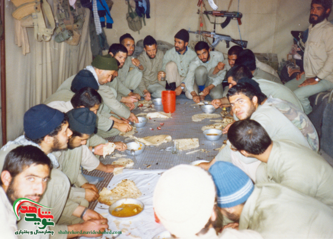 شهید سید مهدی محمدی شیخ شبانی، شهدا و رزمندگان دیگر 