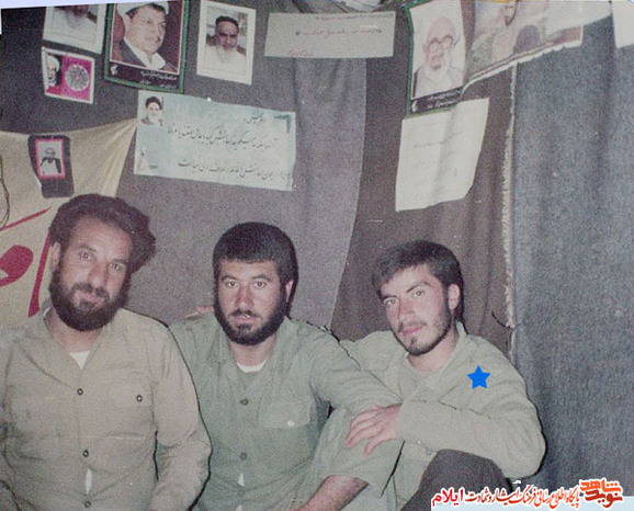 عکس به یادگار مانده از تخریب چی شهید«الیاس عباس زاده»