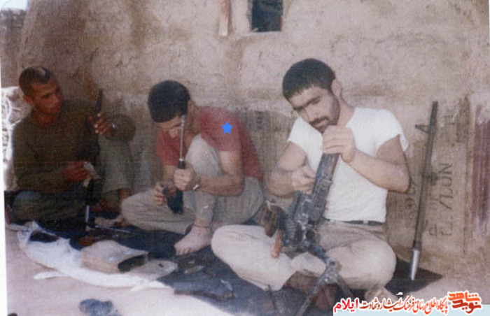 شهید «نادر منصوری» از کارکنان اداره برق استان ایلام