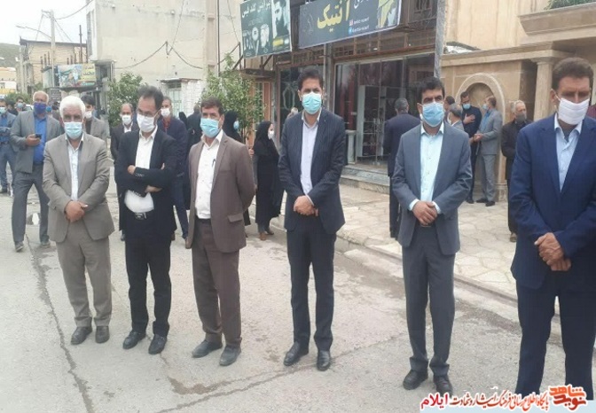 تصاویری از مراسم تشییع پیکر مطهر شهدای مدافع وطن در ایلام