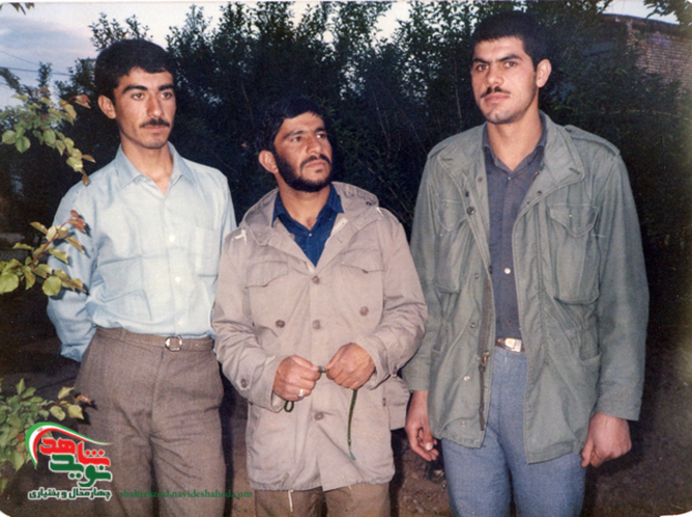 تصاویر فرمانده شهید نورعلی احمدی  و همرزمان