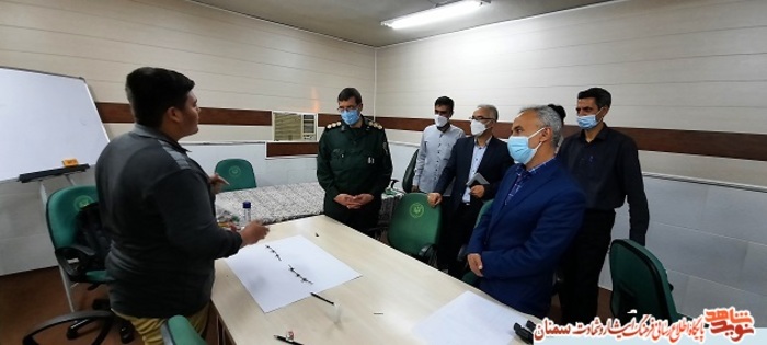 دیدار مسئولین بنیاد شهید و اداره کل حفظ آثار از کارگاه تولید محتوای دفاع مقدس- ۳۰ اردیبهشت ماه ۱۴۰۰ کانون بسیج شهرستان سمنان