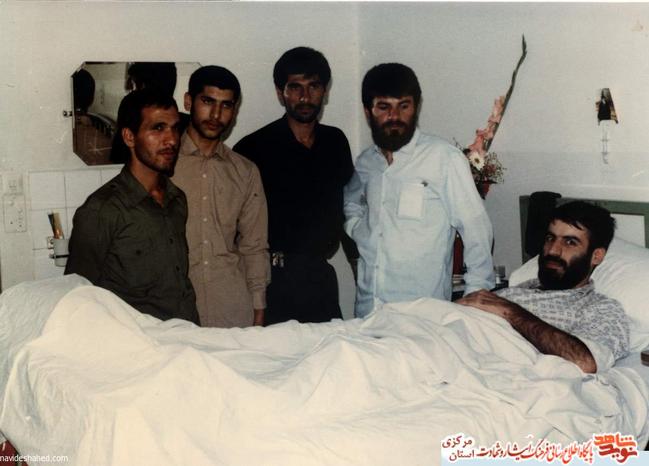 از چپ : محمد حاج علی بیگی - علی اکبر کریمی - محسن مشرفی - مهرداد آورنگ - ...