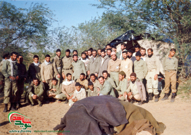 سردار شهید محمدعلی اعتدالپور و همرزمان 