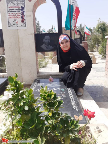 زینب میرسیار دختر شهید احسان میرسیار
