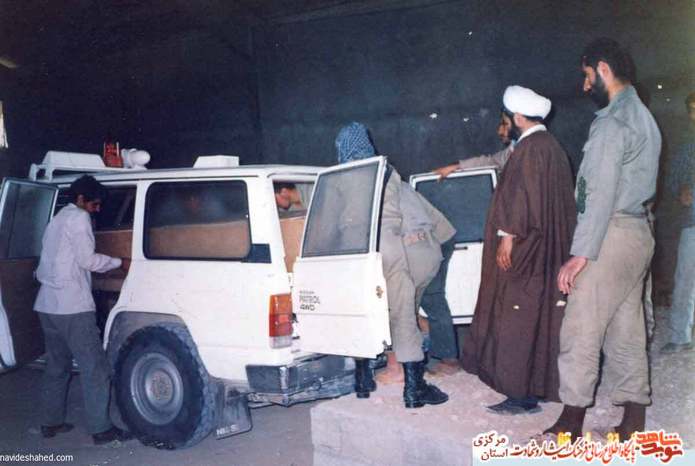 بنیاد شهید انقلاب اسلامی 1364 - مدیر کل بنیاد وقت حجت الاسلام حسنعلی آهنگرانی