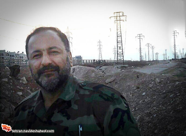 شهید دایی پور در سوریه