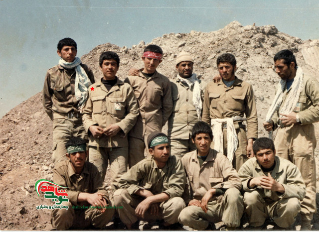 شهید الیاس اصغرزاده مرغملکی و همرزمان