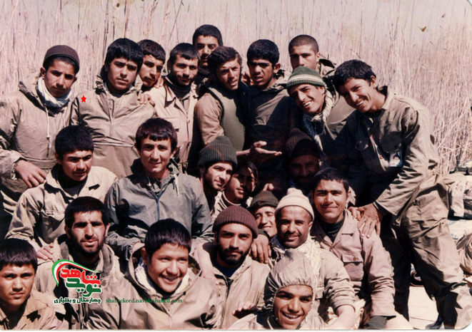 شهید الیاس اصغرزاده مرغملکی و همرزمان