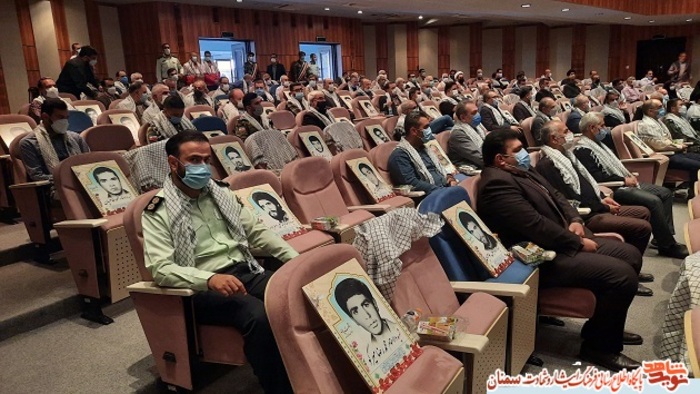 همایش پیشکسوتان و رزمندگان دفاع مقدس به مناسبت چهل و یکمین سالگرد دفاع مقدس - پارک موزه دفاع مقدس سمنان شهریورماه ۱۴۰۰
