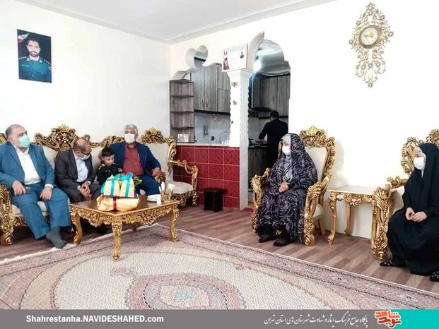 دیدار با خانواده شهید نیروی انتظامی «مجید خدابنده‌لو»