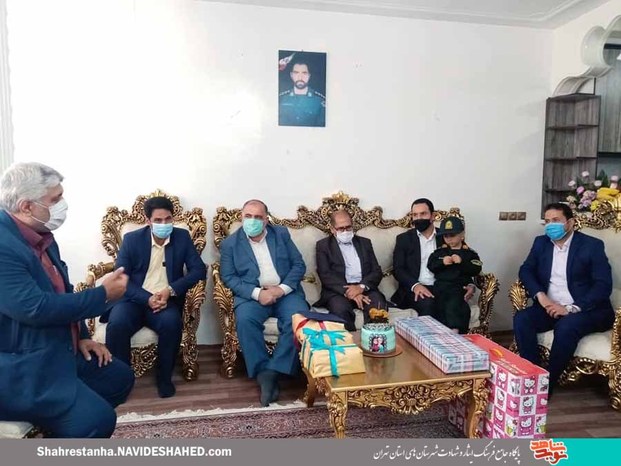 دیدار با خانواده شهید نیروی انتظامی «مجید خدابنده‌لو»
