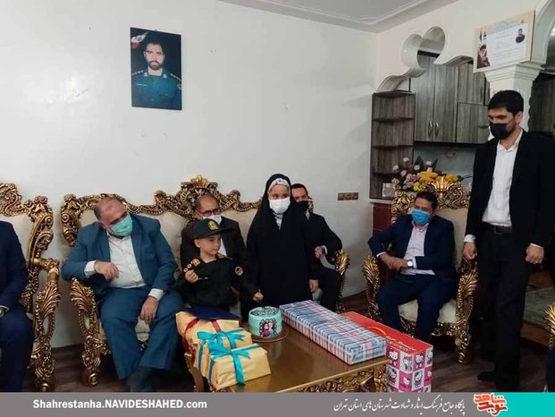 دیدار با خانواده شهید نیروی انتظامی «مجید خدابنده‌لو»