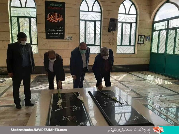 گلباران گلزار شهدای گمنام