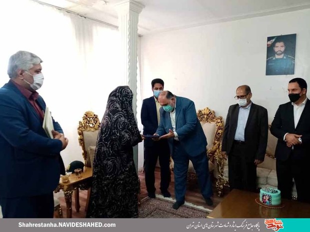 دیدار با خانواده شهید نیروی انتظامی «مجید خدابنده‌لو»