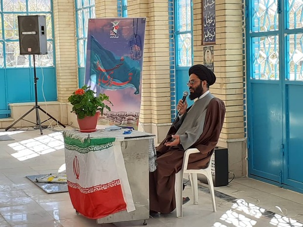 یادبو شهید بهنام محمدی راد در شهر جونقان