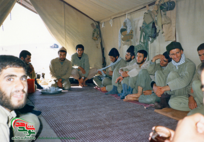 سردار شهید محمدعلی اعتدالپور و همرزمان