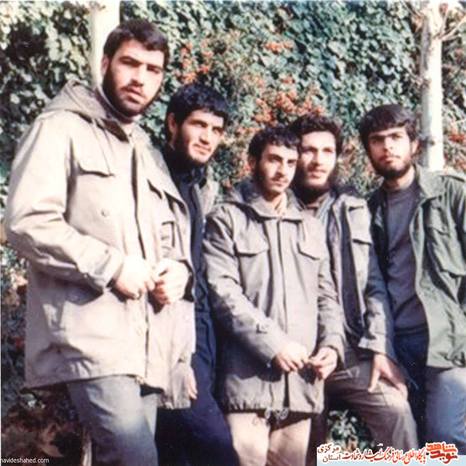 شهید ابوالفضل داودآبادی - شهید ناصر میرزایی - پاسدار شعبانی