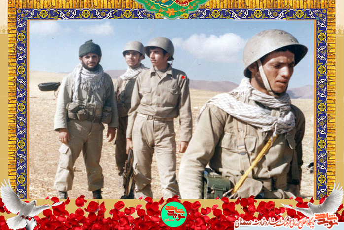 نفر دوم از راست شهید سیدمهدی سیادت