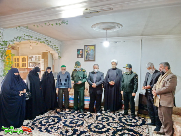 دیدار با خانواده شهید والامقام مدافع حرم لشکر فاطمیون مهدی حسینی