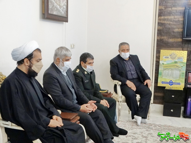 دیدار با خانواده شهید والامقام سردار سرلشگر محمود کاوه 