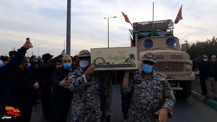 مراسم استقبال از پنج شهید گمنام و شهید والامقام تازه تفحص شده حسن یونسیان - یازدهم دیماه ۱۴۰۰ یادمان کوشک امام رضا (ع) سمنان