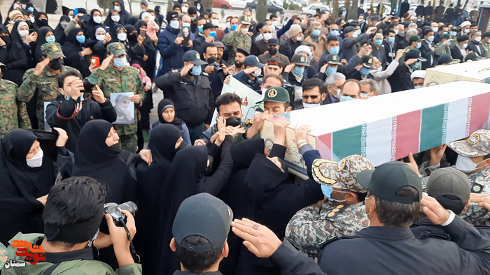 مراسم استقبال از پنج شهید گمنام و شهید والامقام تازه تفحص شده حسن یونسیان - یازدهم دیماه ۱۴۰۰ یادمان کوشک امام رضا (ع) سمنان