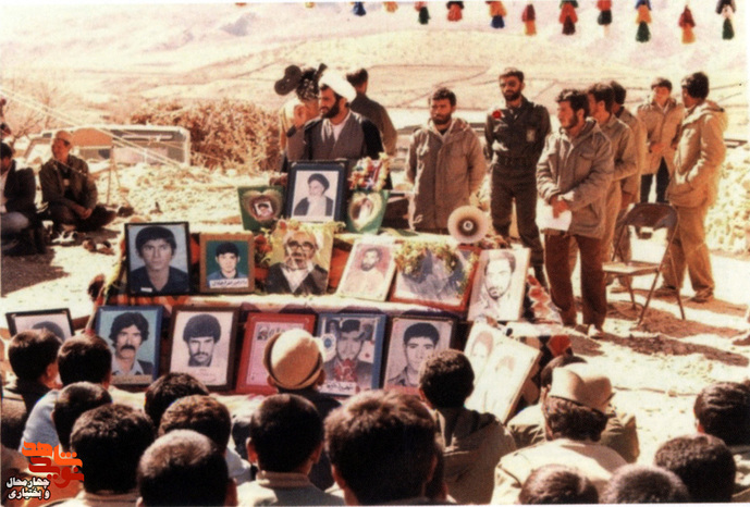 شهید علی برز نریمانی با لباس فرم، اعزام مبلغ به مناطق شیراز 