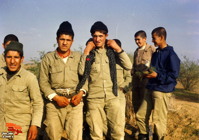 شهید محمدعلی ترابی طاقانکی و همرزمان 