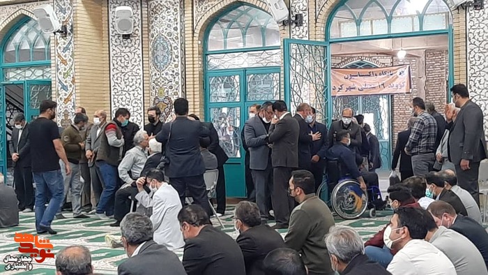 مراسم سومین و هفتمین روز شهادت جانباز شهید «حاج عبدالصمد رجبی»