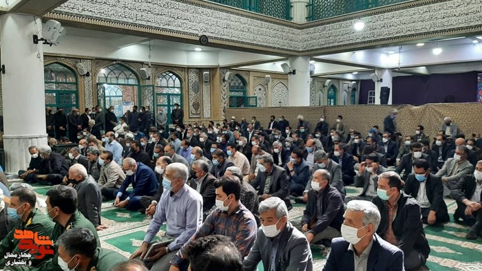 مراسم سومین و هفتمین روز شهادت جانباز شهید «حاج عبدالصمد رجبی»