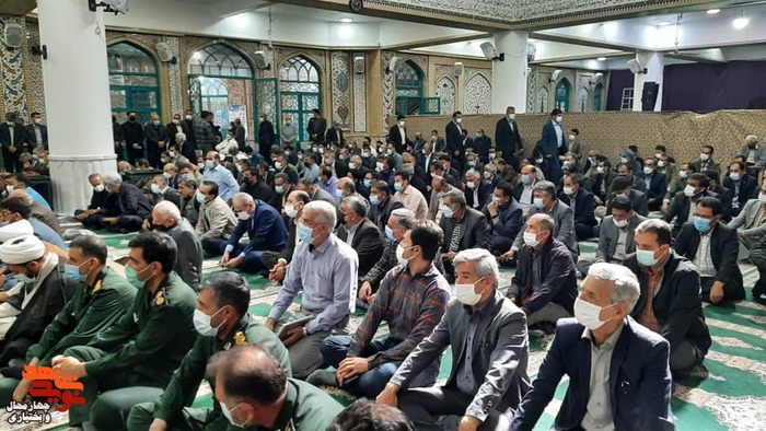 مراسم سومین و هفتمین روز شهادت جانباز شهید «حاج عبدالصمد رجبی»