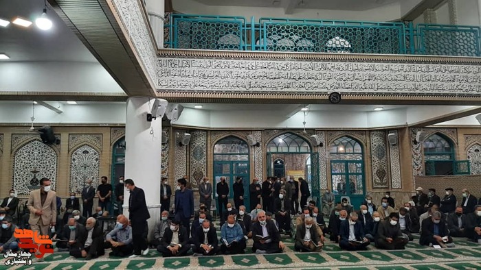 مراسم سومین و هفتمین روز شهادت جانباز شهید «حاج عبدالصمد رجبی»
