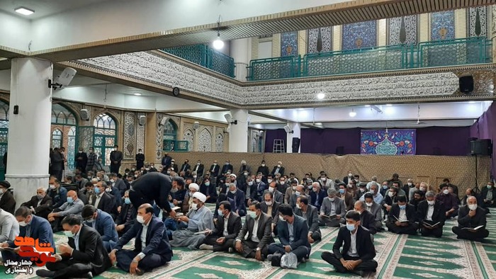 مراسم سومین و هفتمین روز شهادت جانباز شهید «حاج عبدالصمد رجبی»