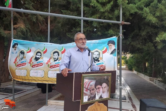 مراسم گرامیداشت ۳۳ شهید گرانقدر عملیات مرصاد شهرستان شاهرود - پنجشنبه ششم مردادماه ۱۴۰۱ گلزار شهدای شاهرود