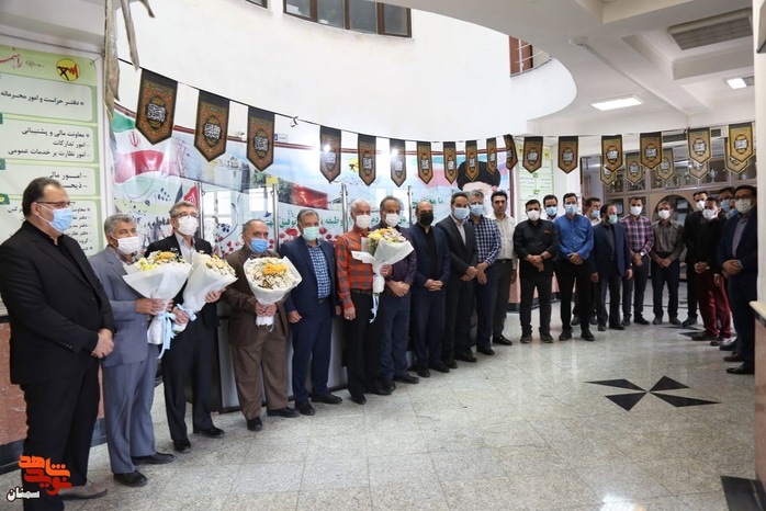 مراسم تجلیل از آزادگان سرافراز شرکت توزیع نیروی برق استان سمنان - دوشنبه ۲۴ مرداد ۱۴۰۱ سالن جلسات شرکت توزیع برق