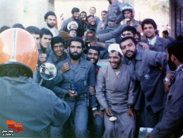 شهید رمضانعلی مولوی وردنجانی و همرزمان 