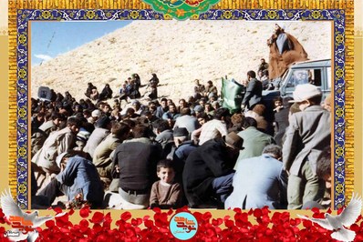 مراسم تشییع پیکر شهید والامقام عباس داودی