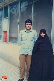مادر شهید مجید آصفی