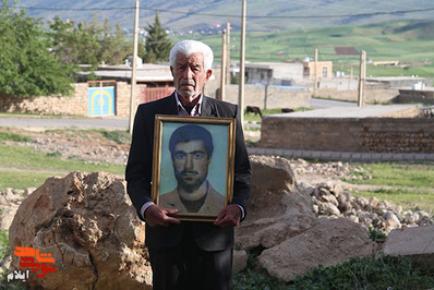 پدر گرانقدر شهید والامقام رضا حیدری زادی
