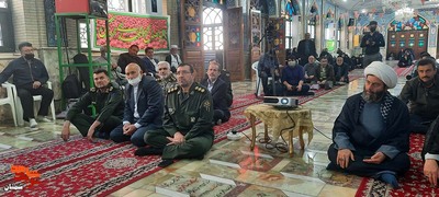 محفل خاطره‌گویی عملیات‌های بدر و خیبر- شنبه بیستم اسفندماه ۱۴۰۱ امامزاده یحیی (ع) شهرستان سمنان