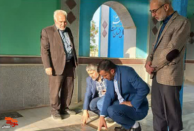 ادای احترام کارکنان بنیاد شهید و امور ایثارگران شهرستان شاهرود به مقام شامخ شهدا- هفدهم فروردین‌ماه ۱۴۰۲ گلزار شهدای روستای جیلان